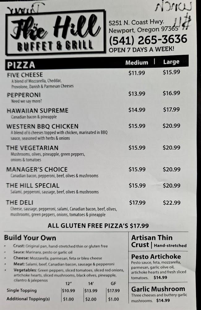 Izzy's Pizza Menu image 1